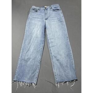 Oliver Logan Aberdeen Jeans Womens Size 32 Light Wash Wide Leg Stretch